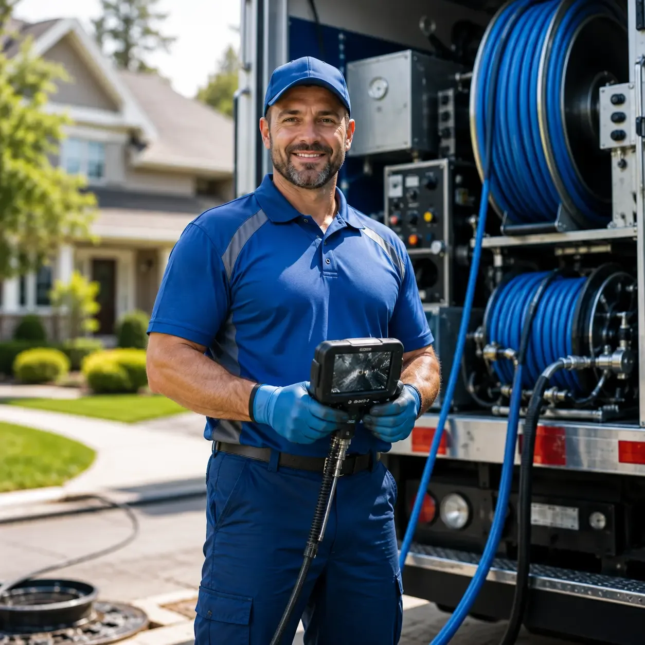 Local outdoor drain cleaning specialists in Rock, WV